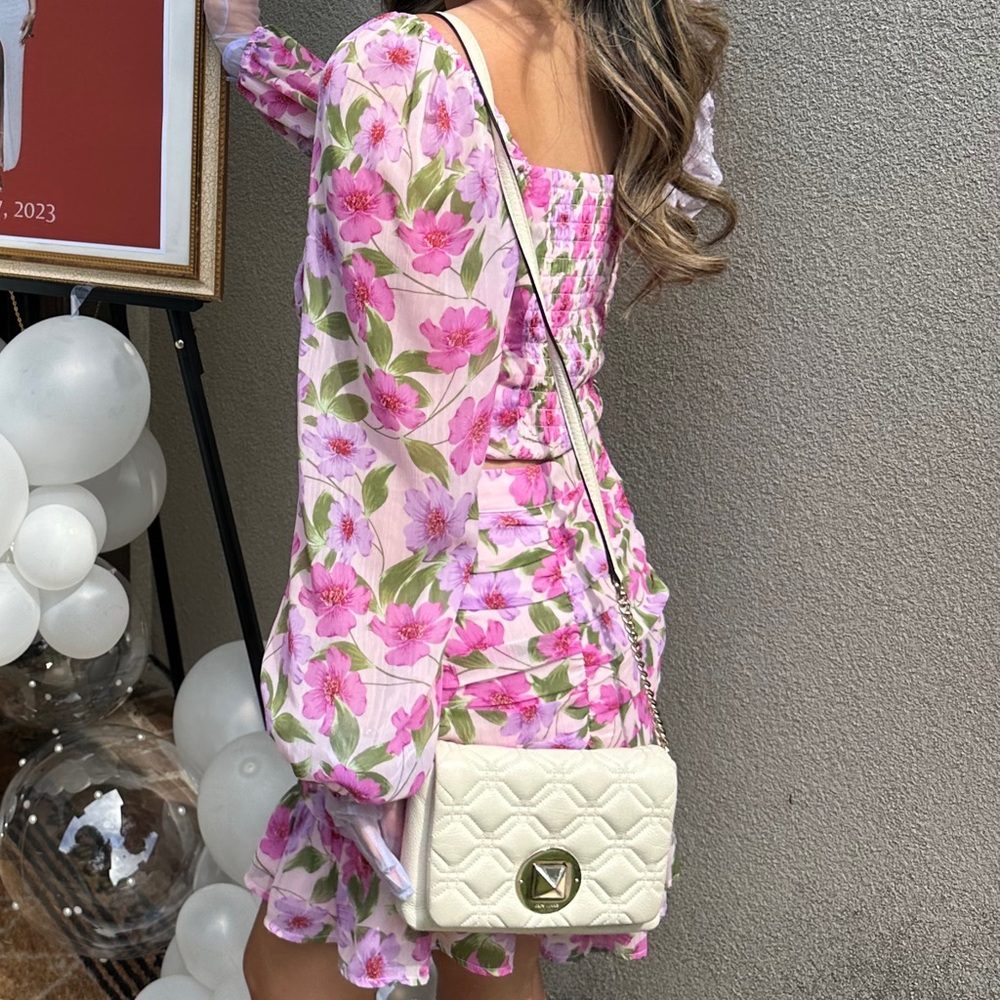 Gianni Bini Junior (S) Spring Floral Tea Crop Skirt Set